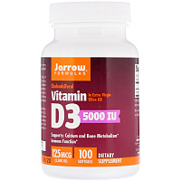 Vitamin D3 5000 100капсул
